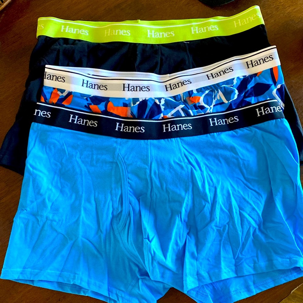 Mens Hanes boxers NEW!